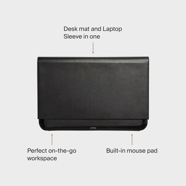 Hybrid Laptop Sleeve - Black